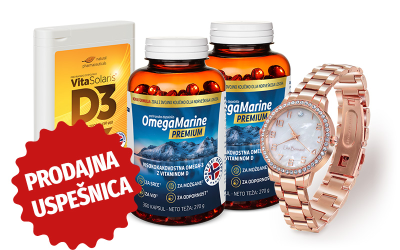 VitaSolaris® D3 + OmegaMarine™ Premium + DARILO
